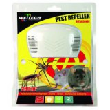 Weitech ultrahangos kártevő riasztó, 270 m2 (WK0300)