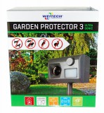 Weitech WK0055 Garden Protector 3 ultrahangos riasztó kutya-macska-nyest-menyét-róka ellen