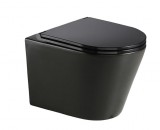 Wellis Clement Black matt fekete fali WC