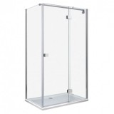 Wellis Clyde aszimmetrikus szögletes zuhanykabin Easy Clean bevonattal 120x90x200 cm