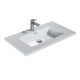 Wellis Monaco 80 öntött műmárvány mosdó, klikk-klakk leeresztővel