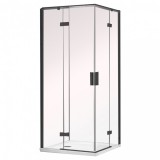 Wellis Murano két nyílóajtós szögletes zuhanykabin zuhanytálca nélkül Easy clean bevonattal