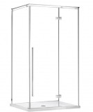 Wellis Sorrento Plus 140 1 nyílóajtós szögletes zuhanykabin jobbos- Easy Clean bevonattal