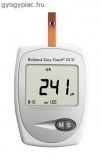 Wellmed EasyTouch-GCU háromfunkciós vércukormérő készülék (vércukor, húgysav és koleszterin)