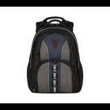 Wenger Cobalt 15.6" Notebook hátizsák - Fekete-Szürke-Kék (600629)