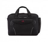 Wenger Cosmic Brief 16" Laptop Briefcase with Tablet Pocket Black 653497