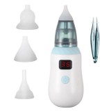 werk group Elektromos orrtisztító készülék LCD kijelzővel 5 fokozatú szívóerővel - fehér (15952)