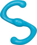 West Paw Bumi - S alakú huza-vona játék (L | 24 cm | Aqua)