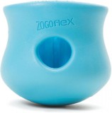 West Paw Toppl - Jutalomfalattal tölthető kutyajáték(XL | 12 cm | Aqua)