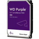 Western Digital 3,5" 6000GB belső SATAIII 5400RPM 256MB PURPLE WD64PURZ winchester 3 év (WD64PURZ)