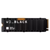 Western Digital 4TB M.2 2280 NVMe SN850X With Heatsink Black WDS400T2XHE