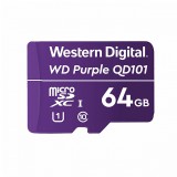 Western Digital 64GB microSDXC Class10 UHS-I (U1) Purple QD101 adapter nélkül WDD064G1P0C
