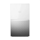 Western Digital 6TB USB 3.0 My Cloud Home Duo (WDBMUT0060JWT) fehér külső winchester (Újracsomagolt)