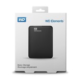 Western Digital Elements Portable Külső HDD 2TB 3.0 Fekete