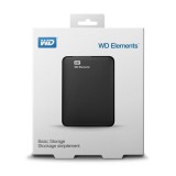 Western Digital Elements Portable Külső HDD 2TB 3.0 Fekete