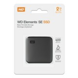 WESTERN DIGITAL ELEMENTS SE Külső SSD 2TB USB 3.2 Gen 1 Fekete