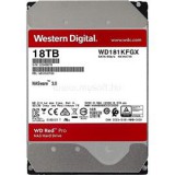 Western Digital HDD 18TB 3.5" SATA 7200RPM 512MB RED PRO NAS (WD181KFGX)