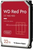 Western Digital Hdd 22tb wd red pro 3.5" 22tb 7200rpm 512mb (wd221kfgx)