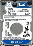 Western Digital HDD 500GB 2,5" SATA 5400RPM 8MB 7MM BLUE (WD5000LPCX)