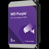 Western Digital Purple merevlemez-meghajtó 3 TB 5400 RPM 128 MB 3.5" Serial ATA III