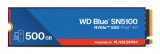 Western Digital WD Blue SN5100 500 GB M.2 PCI Express 4.0 NVMe QLC 3D NAND SSD meghajtó