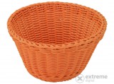 Westmark kerek fonott kosár, narancssárga, 22×12cm