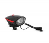 Wheel Zone Kerékpár lámpa elektromos kürttel - XPE LED - 400 mAh - 450 lm - IP55