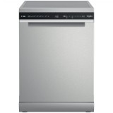 Whirlpool MaxiSpace W7F HS51 X, Szabadonálló, 8 Program, 15 Teríték, (B) Inox mosogatógép