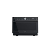 Whirlpool MWSC 833 SX Szabadonálló Kombinált mikrohullámú sütő 33 L 900 W Fekete, Rozsdamentes acél