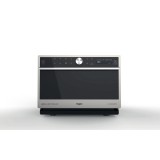 Whirlpool MWSC 9133 SX 1000 W, 1300 W grill, 33 l, LCD Inox-Fekete mikrohullámú sütő