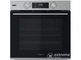 WHIRLPOOL OMSK58HU1SX Beépíthető gőz funkciós sütő, pirolitikus és hidrolitikus, inox