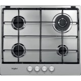 Whirlpool TGML 651 IX Rozsdamentes acél Beépített 55 cm Gáz 4 zóna (TGML 651 IX)
