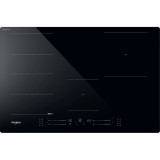 Whirlpool WF S1577 CPNE Fekete Beépített 77 cm Zónás indukciós főzőlap 4 zóna (WF S1577 CPNE)