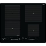 Whirlpool WF S7560 NE Fekete Beépített 60 cm Zónás indukciós főzőlap 4 zóna (WF S7560 NE)