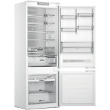 Whirlpool WH SP70 T232 P, 394 L, 205 kWh/év, Alulfagyasztós, Beépíthető, (D), Fehér kombinált hűtőszekrény