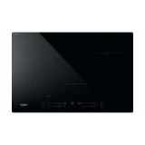Whirlpool WLS2177CPNE zónánkénti premium slider vezérlésű beépíthető indukciós főzőlap,  77 cm, FLexi Oval, 6. Érzék automatikus funkciók