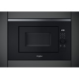 Whirlpool WMF201G Beépíthető Mikrohullámú Sütő Grill Funkcióval 20L 800W Fekete (WMF201G)