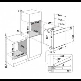 Whirlpool WOI4S8PM0SBA 73 L Fekete (WOI4S8PM0SBA)