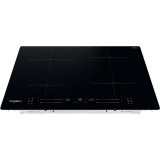 Whirlpool WS S4060 BF Fekete Beépített 60 cm Zónás indukciós főzőlap 4 zóna