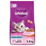 Whiskas Adult szárazeledel ivartalanított macskáknak lazaccal 1,4 kg