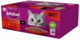 WHISKAS alutasak 80-pack klasszikus válogatás mártásban 80*85g