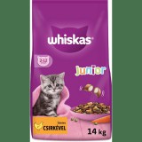 Whiskas Junior csirkehúsos szárazeledel 14kg