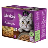 Whiskas Pure Delight Casserole szárnyas válogatás - multipack 12 x 85 g