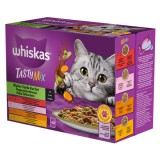 Whiskas Tasty Mix Chef's Choice vegyes válogatás felnőtt macskák számára 12 x 85 g