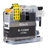 White Box WB Brother LC123 LC-123 Black Utángyártott Tintapatron
