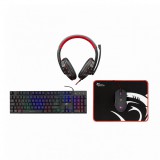 White Shark Comanche 3 Gaming Keyboard Combo Black HU GC-4104HU