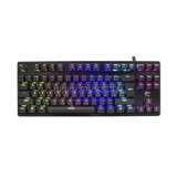 WHITE SHARK GK-1925 SPARTAN Mechanikus, fém gamer billentyűzet - US (GK-1925)