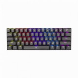 White Shark GK-2022B Shinobi Blue Switches Mechanical 60% Gaming Keyboard Black US SHINOBI-B-US-BLUE.SW