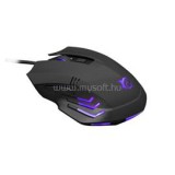WHITE SHARK GM-5006B HANNIBAL-2/B Gaming egér - Fekete (GM-5006B)