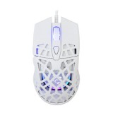 White Shark GM-5018W Caradoc fehér gamer egér